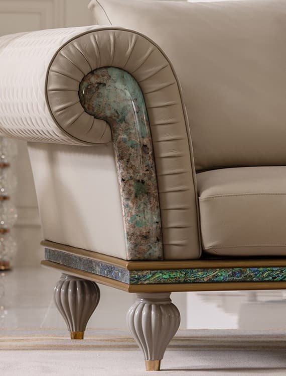 FASSA Philosophy — Sofa craftsmanship close-up