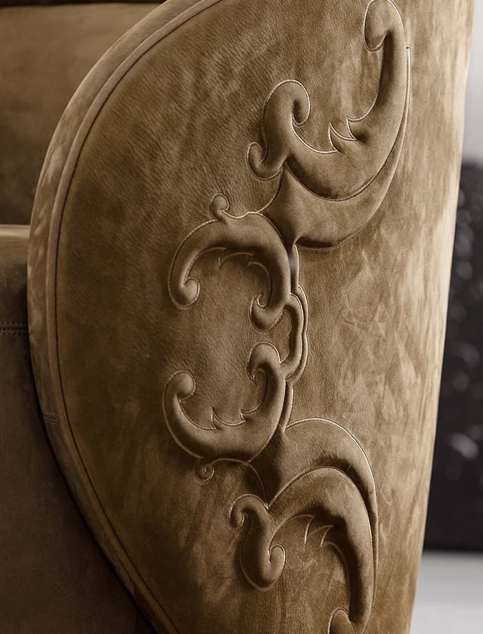 FASSA Philosophy — Carved surface detail