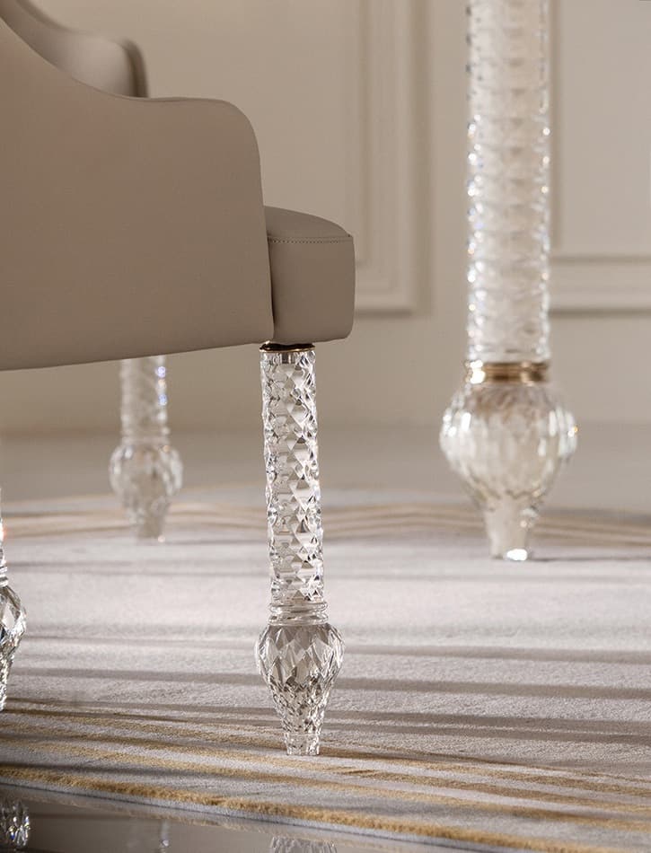 FASSA Philosophy — Crystal dining detail
